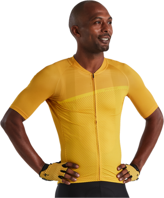 Specialized Men's SL Stripe Jersey - Brassy Yellow