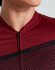 Specialized Women's SL Stripe Jersey - Crimson