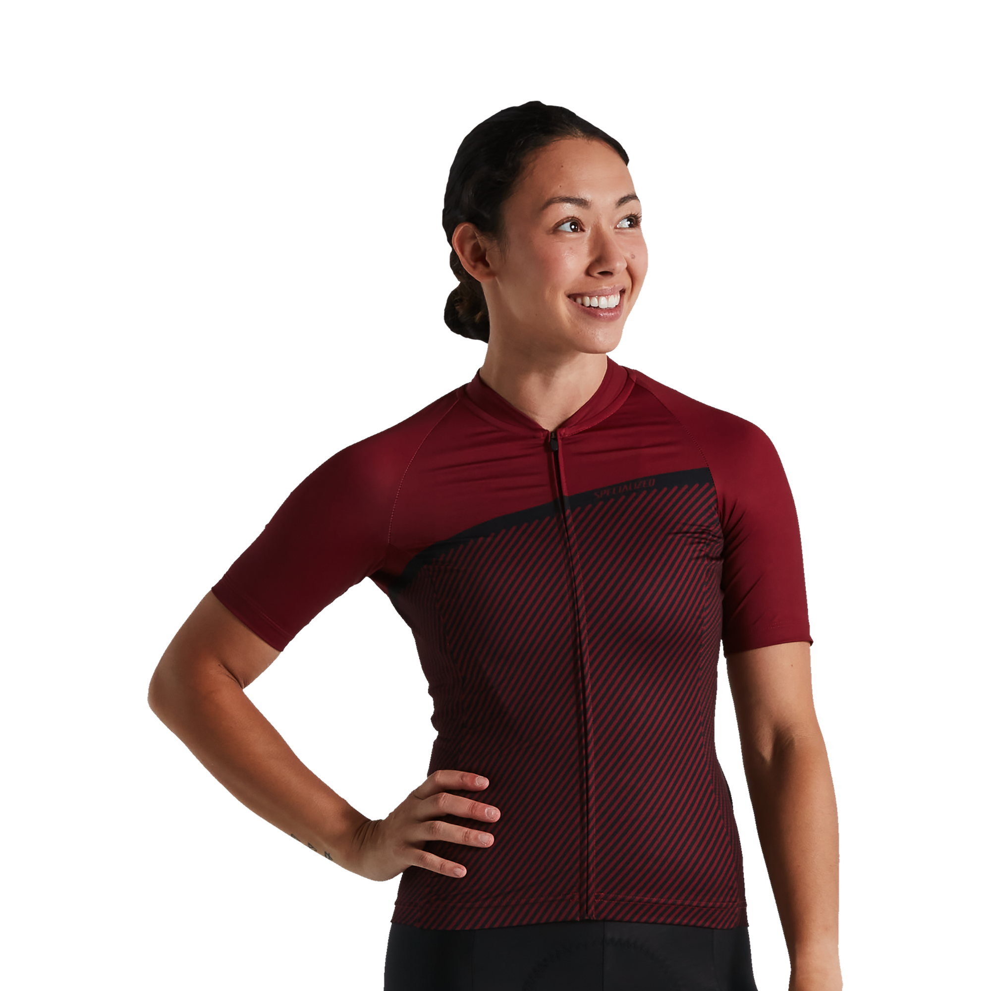 Specialized Women's SL Stripe Jersey - Crimson