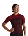 Specialized Women's SL Stripe Jersey - Crimson