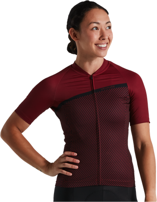 Specialized Women's SL Stripe Jersey - Crimson