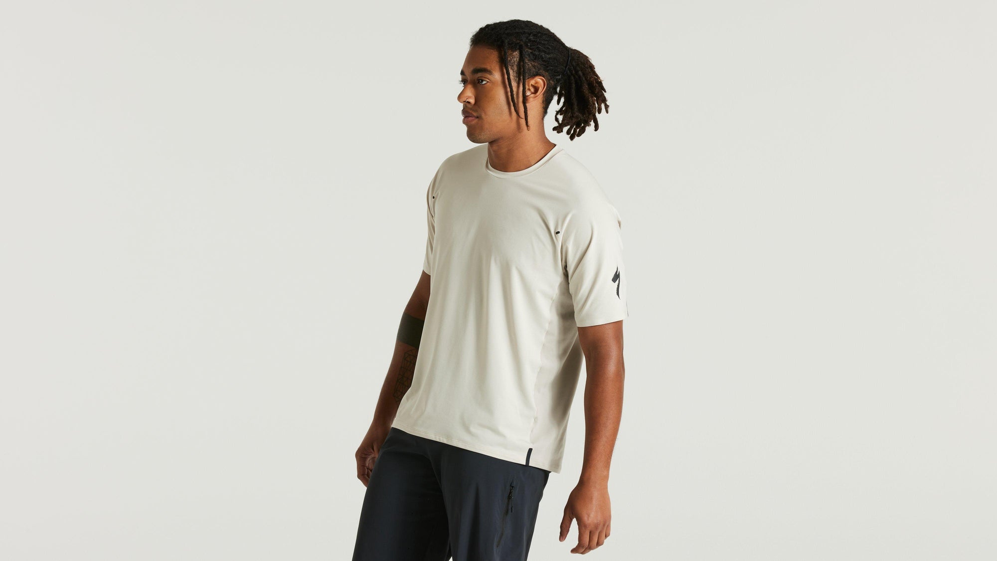 Specialized Men's Trail Air Short Sleeve Jersey - White Mountains