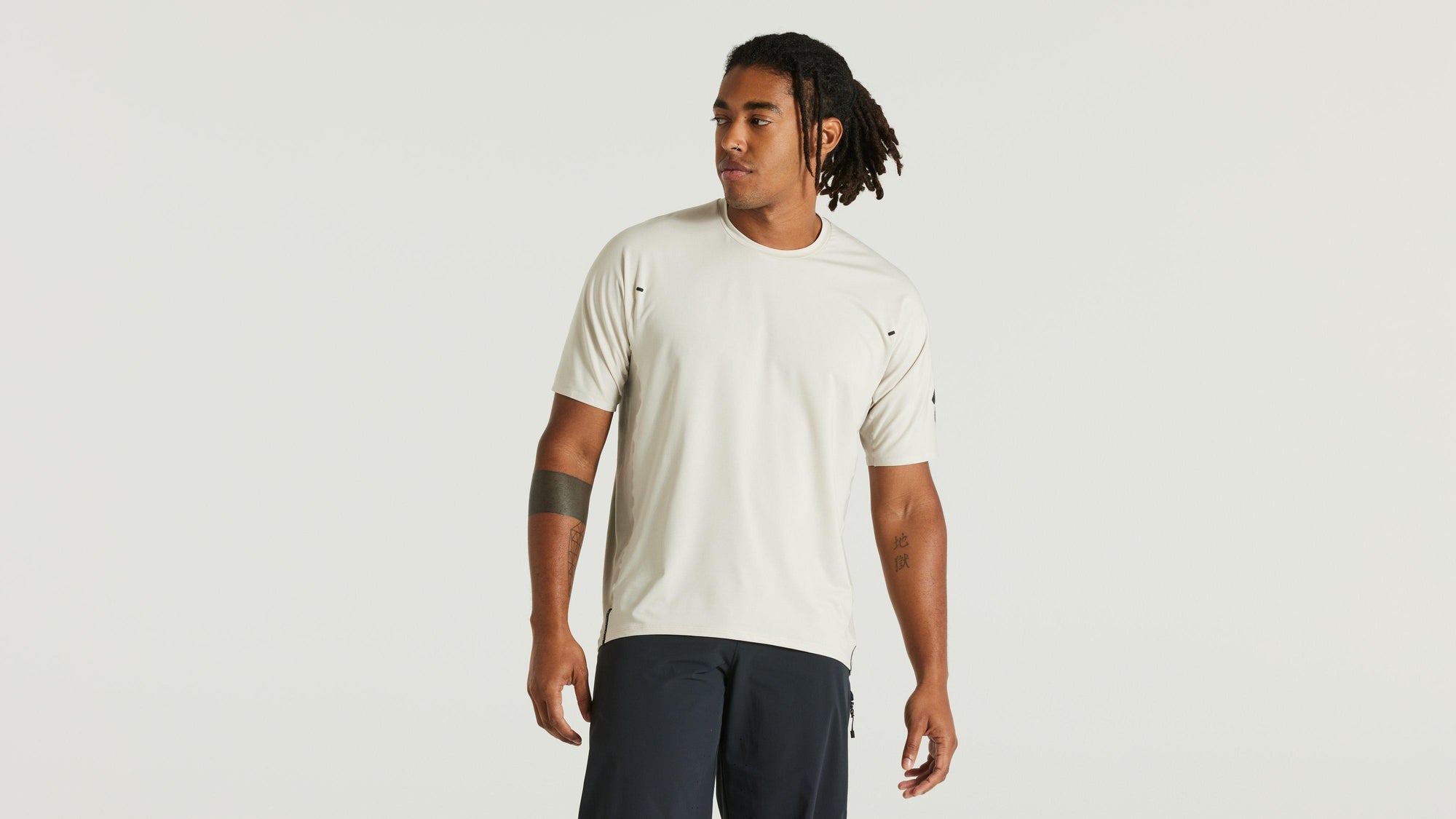 Specialized Men's Trail Air Short Sleeve Jersey - White Mountains