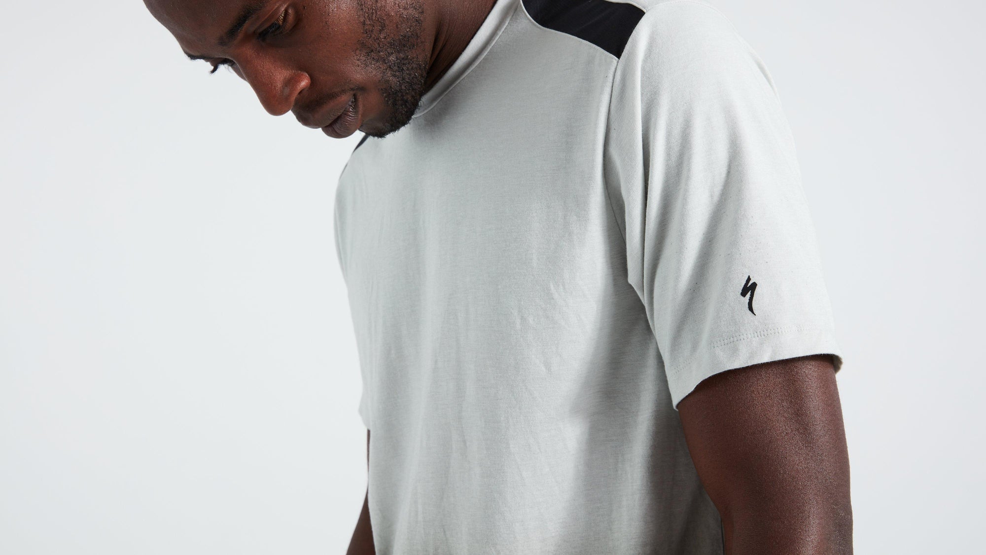 Specialized Men's Trail Short Sleeve Jersey - Dove Grey Spray