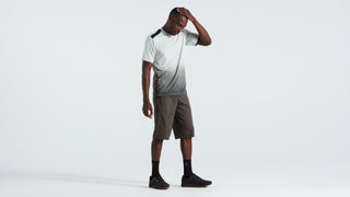 Specialized Men's Trail Short Sleeve Jersey - Dove Grey Spray