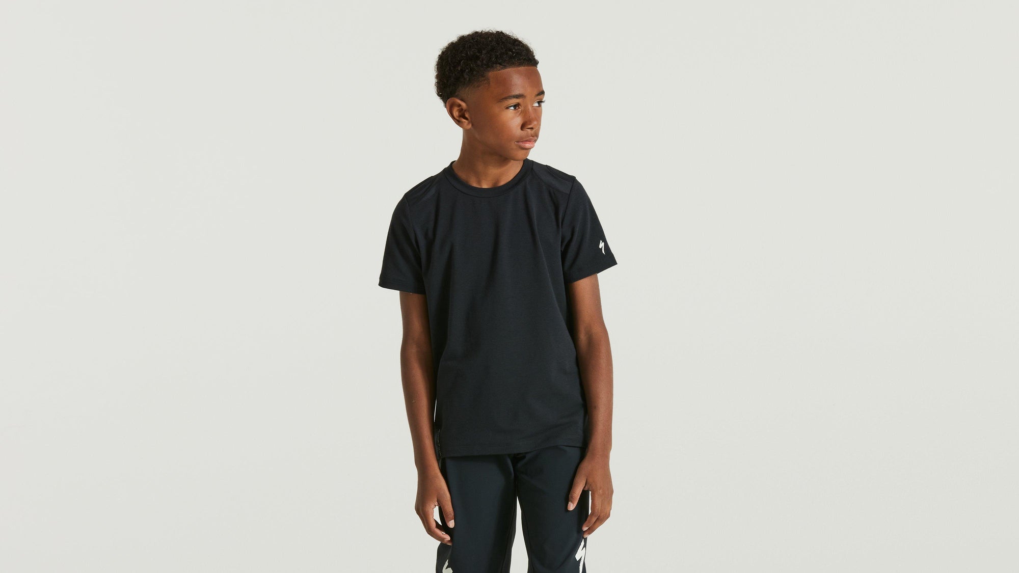 Specialized Youth Short Sleeve Trail Jersey - Black