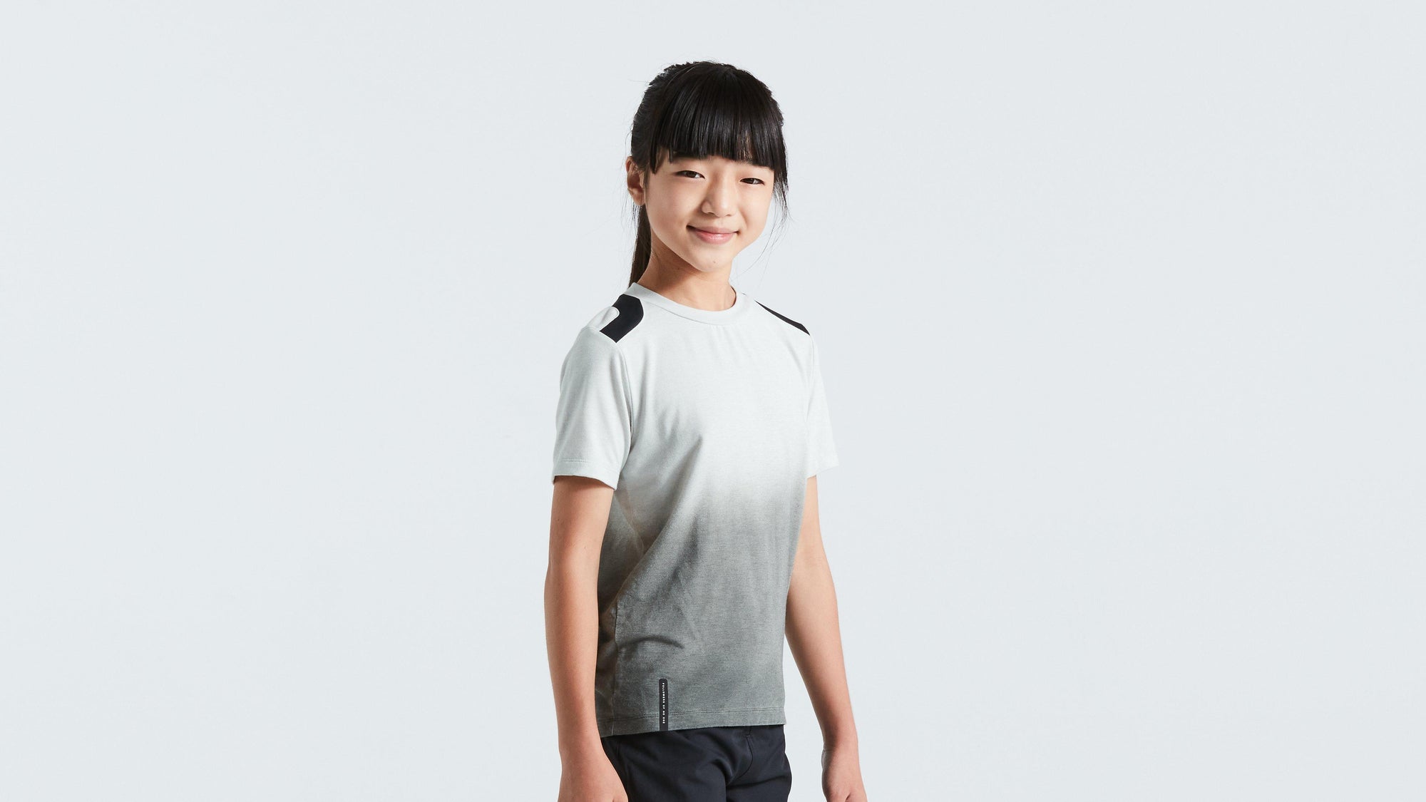Specialized Youth Short Sleeve Trail Jersey - Dove Grey Spray
