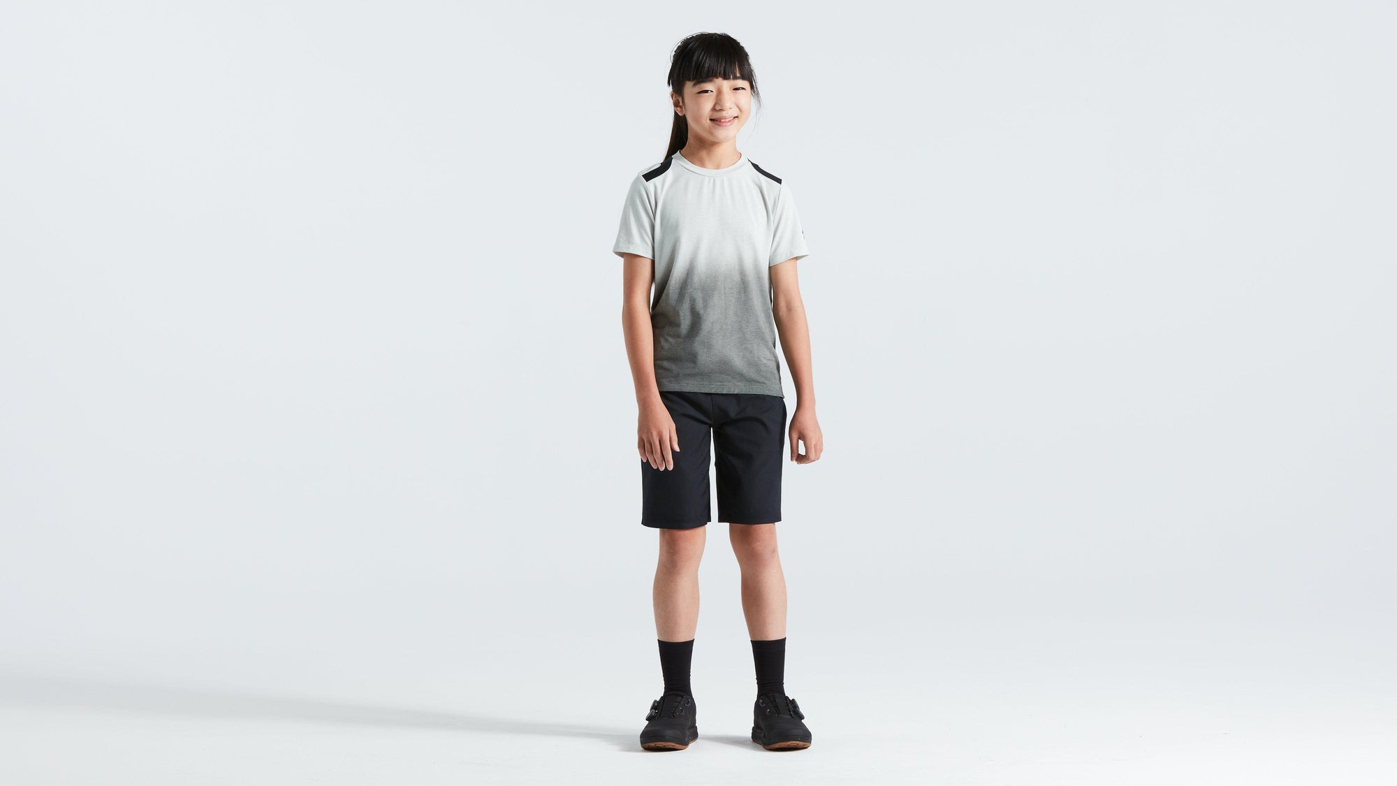 Specialized Youth Short Sleeve Trail Jersey - Dove Grey Spray