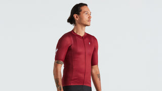 Specialized Men's SL Race Logo Short Sleeve Jersey - Maroon