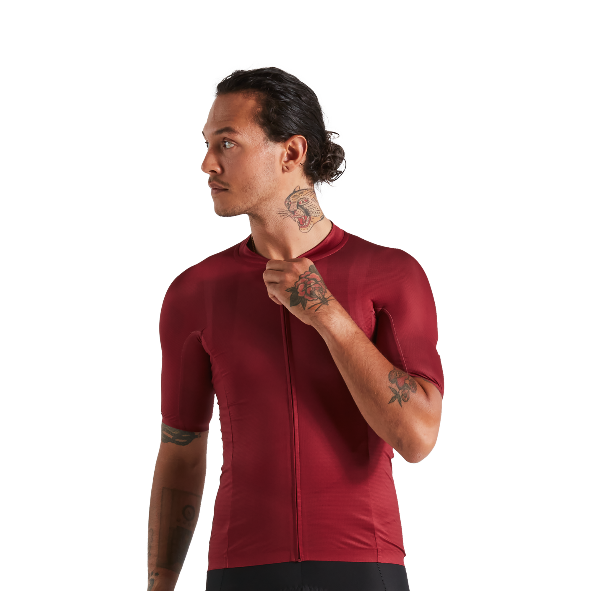 Specialized Men's SL Race Logo Short Sleeve Jersey - Maroon