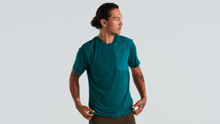 Specialized Men's ADV Air Short Sleeve Jersey - Tropical Teal