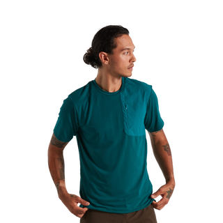 Specialized Men's ADV Air Short Sleeve Jersey - Tropical Teal