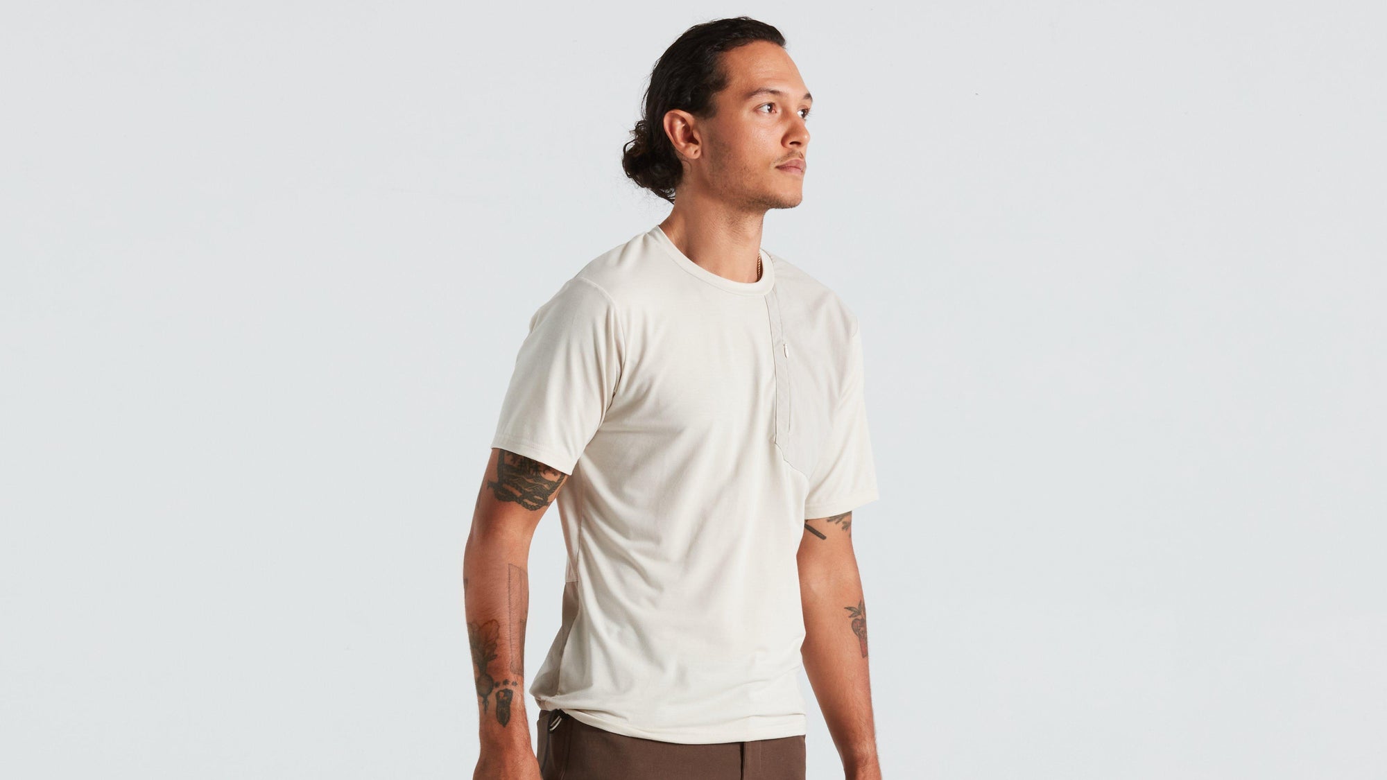 Specialized Men's ADV Air Short Sleeve Jersey - White Mountains