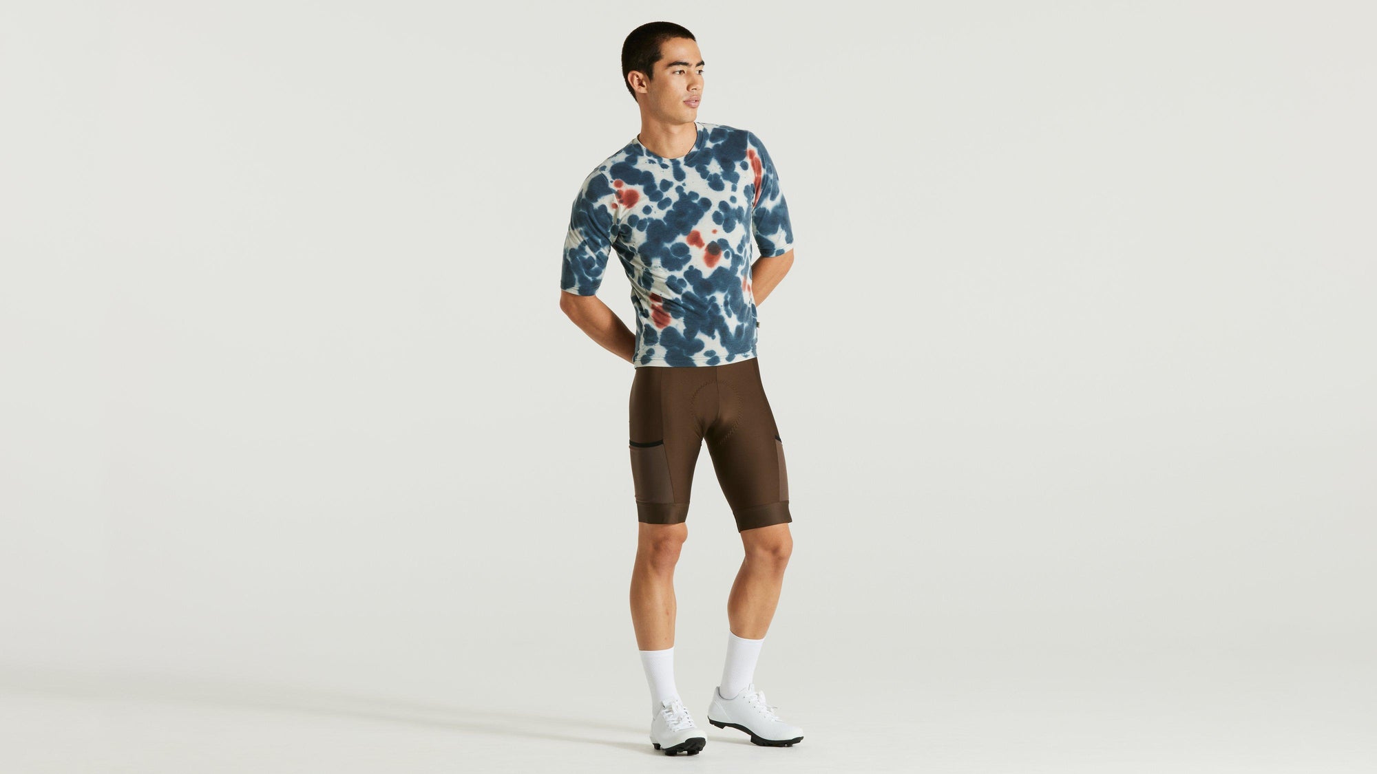 Specialized Men's ADV Garment Washed Short Sleeve Jersey - White Mountains