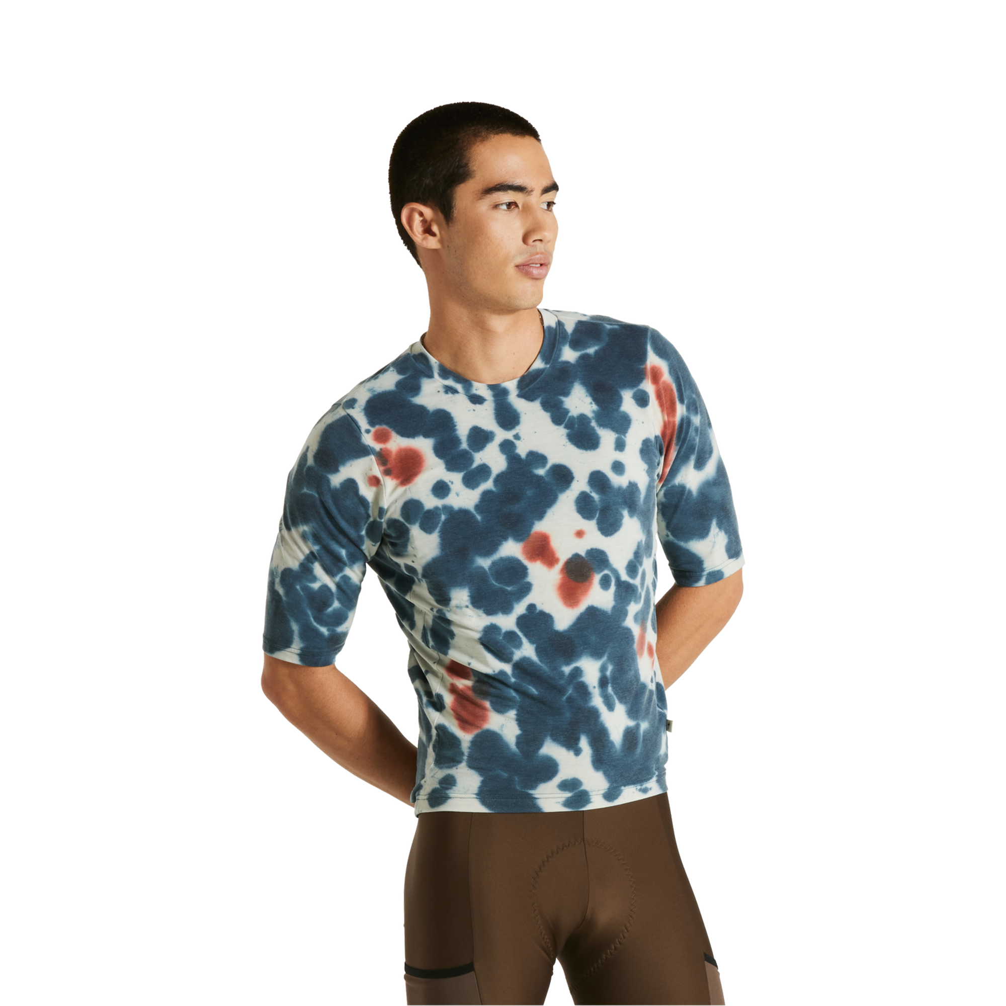 Specialized Men's ADV Garment Washed Short Sleeve Jersey - White Mountains