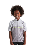 Specialized Youth RBX Comp Logo Short Sleeve Jersey - Silver