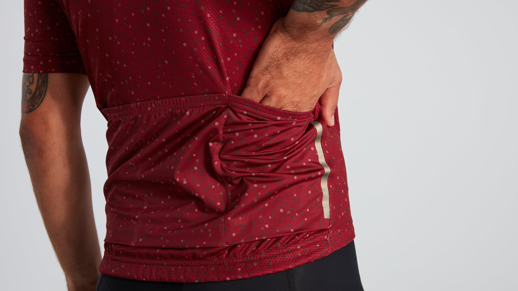 Specialized Men's RBX Logo Short Sleeve Jersey - Maroon