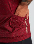 Specialized Men's RBX Logo Short Sleeve Jersey - Maroon