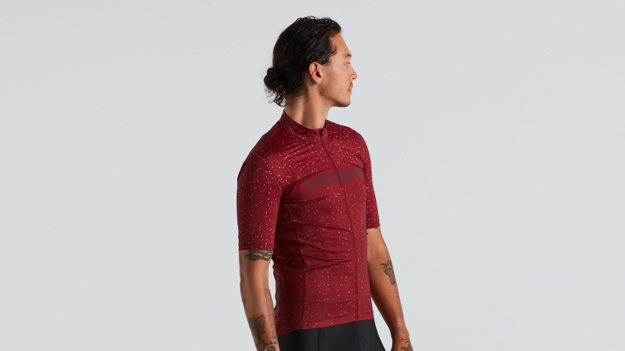 Specialized Men's RBX Logo Short Sleeve Jersey - Maroon