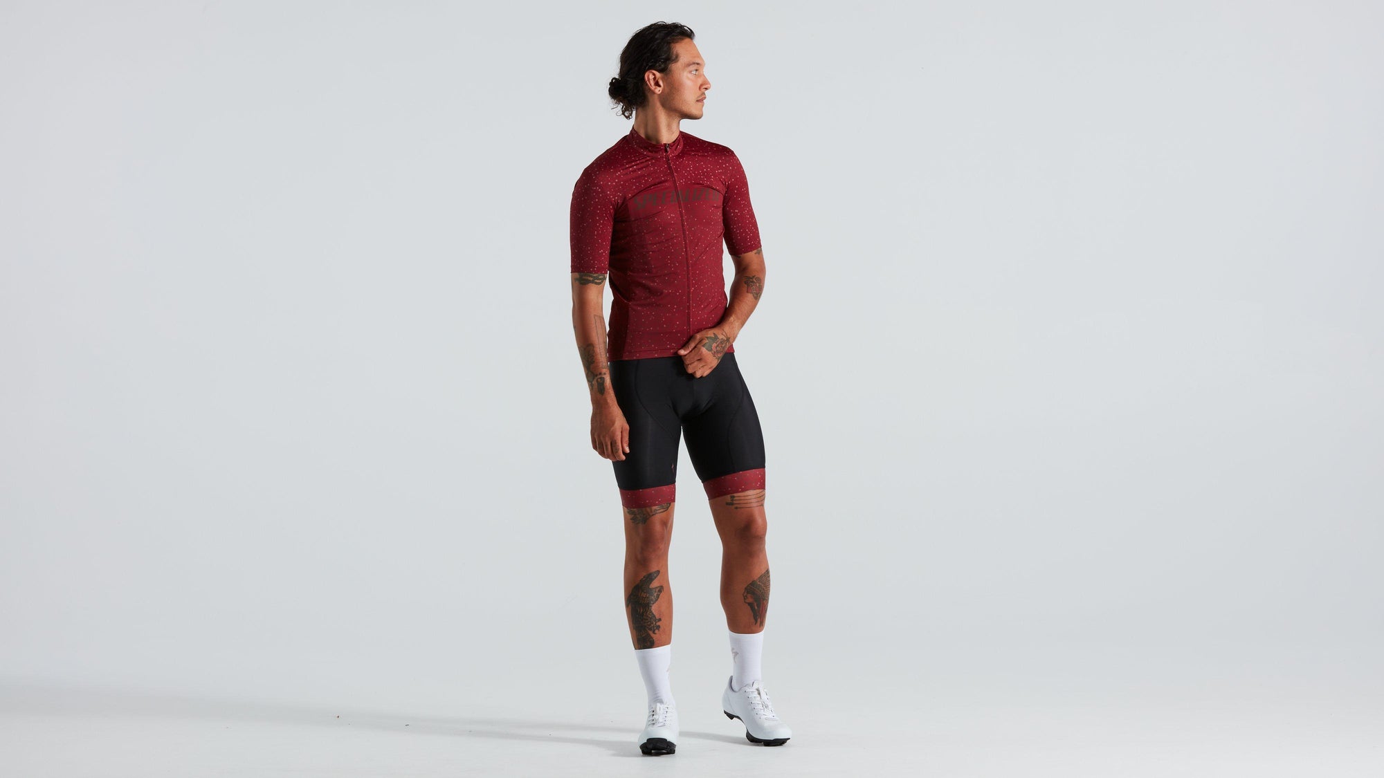 Specialized Men's RBX Logo Short Sleeve Jersey - Maroon