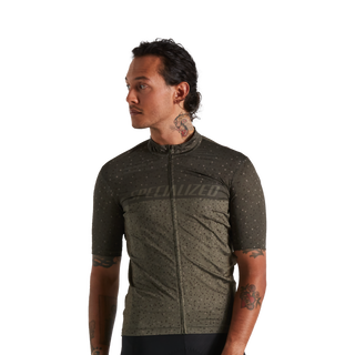 Specialized Men's RBX Logo Short Sleeve Jersey - Oak Green