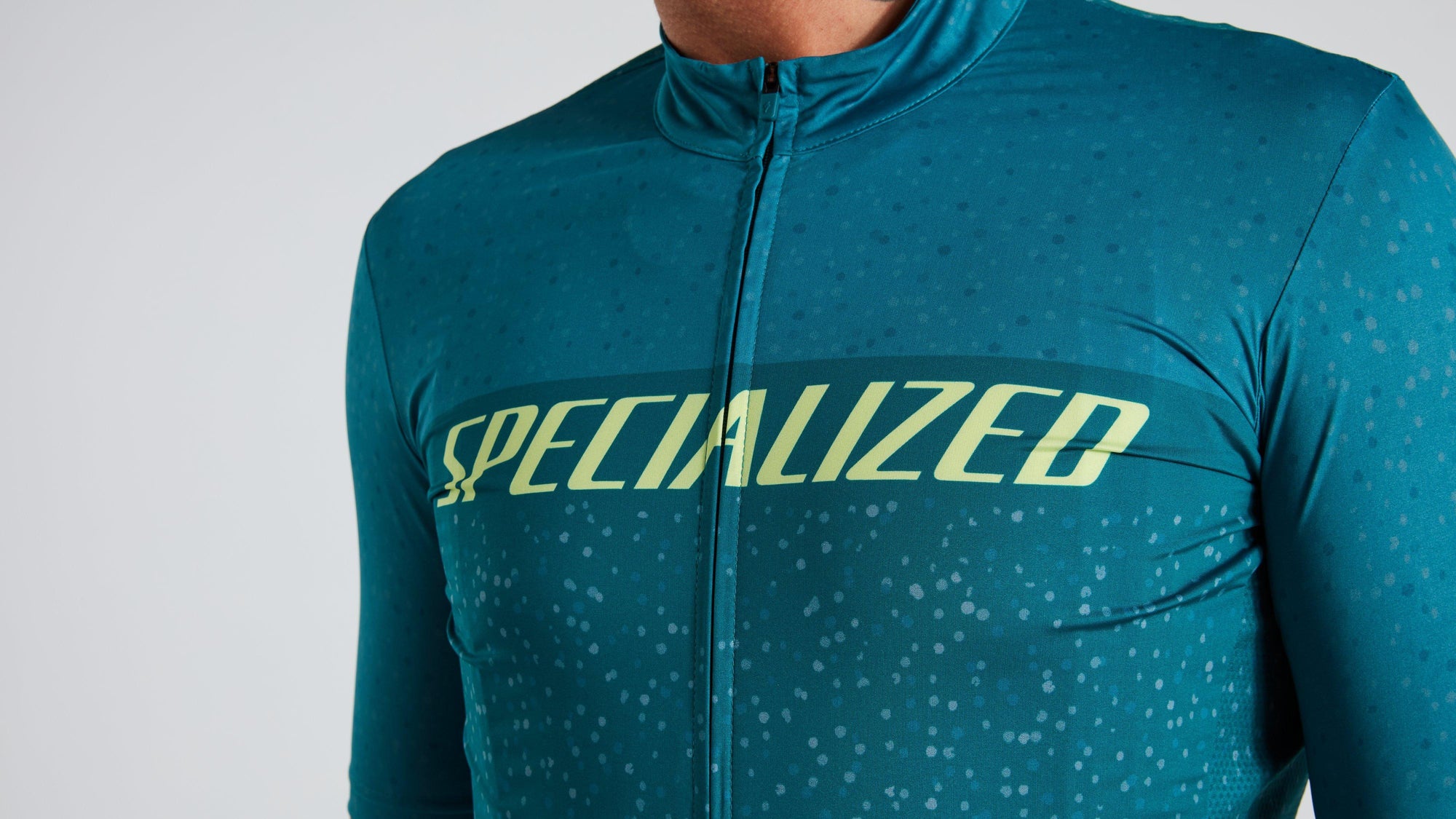 Specialized Men's RBX Logo Short Sleeve Jersey - Tropical Teal