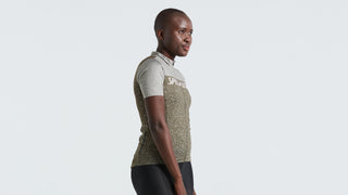 Specialized Women's RBX Logo Short Sleeve Jersey - Oak Green