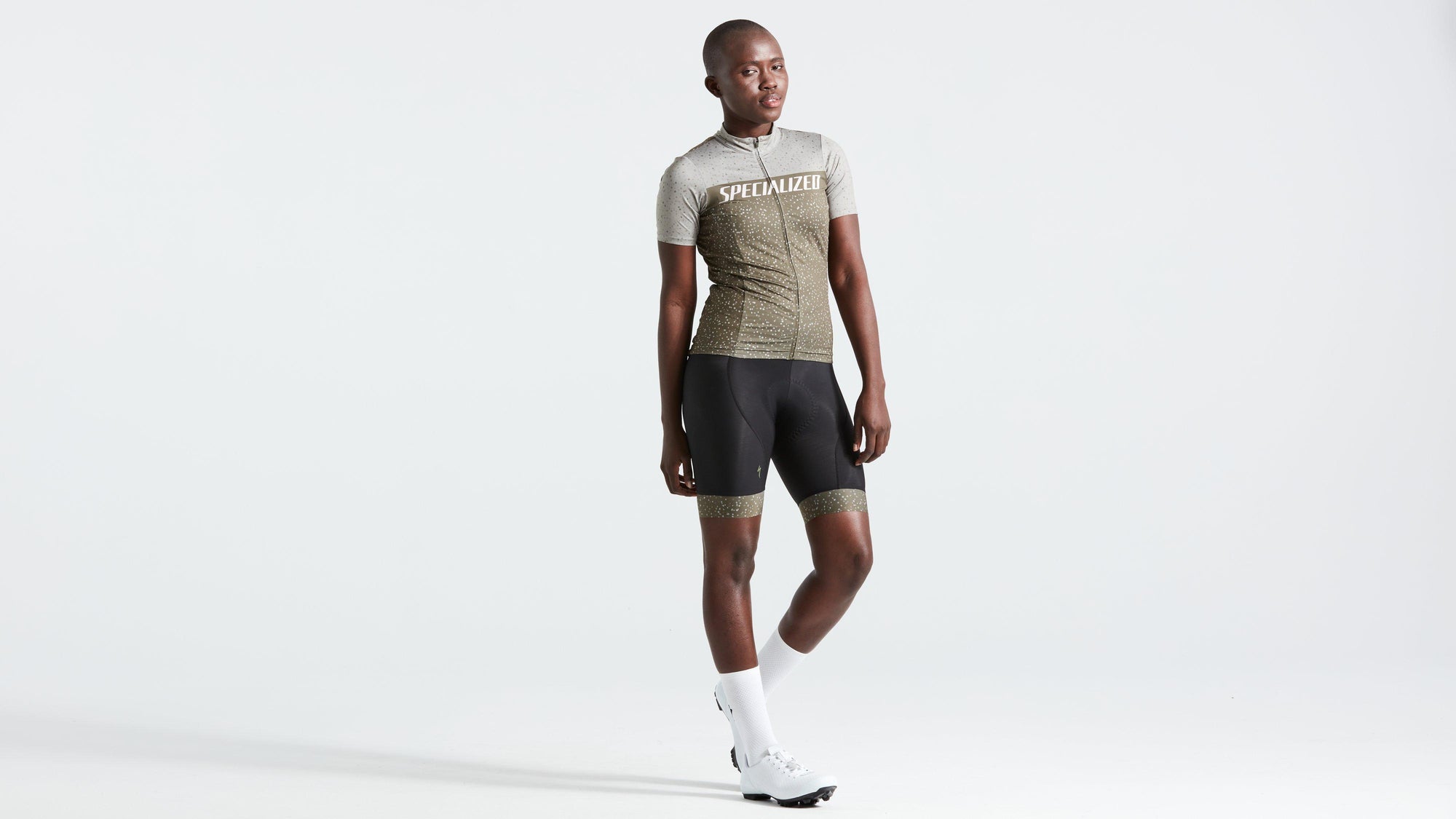 Specialized Women's RBX Logo Short Sleeve Jersey - Oak Green