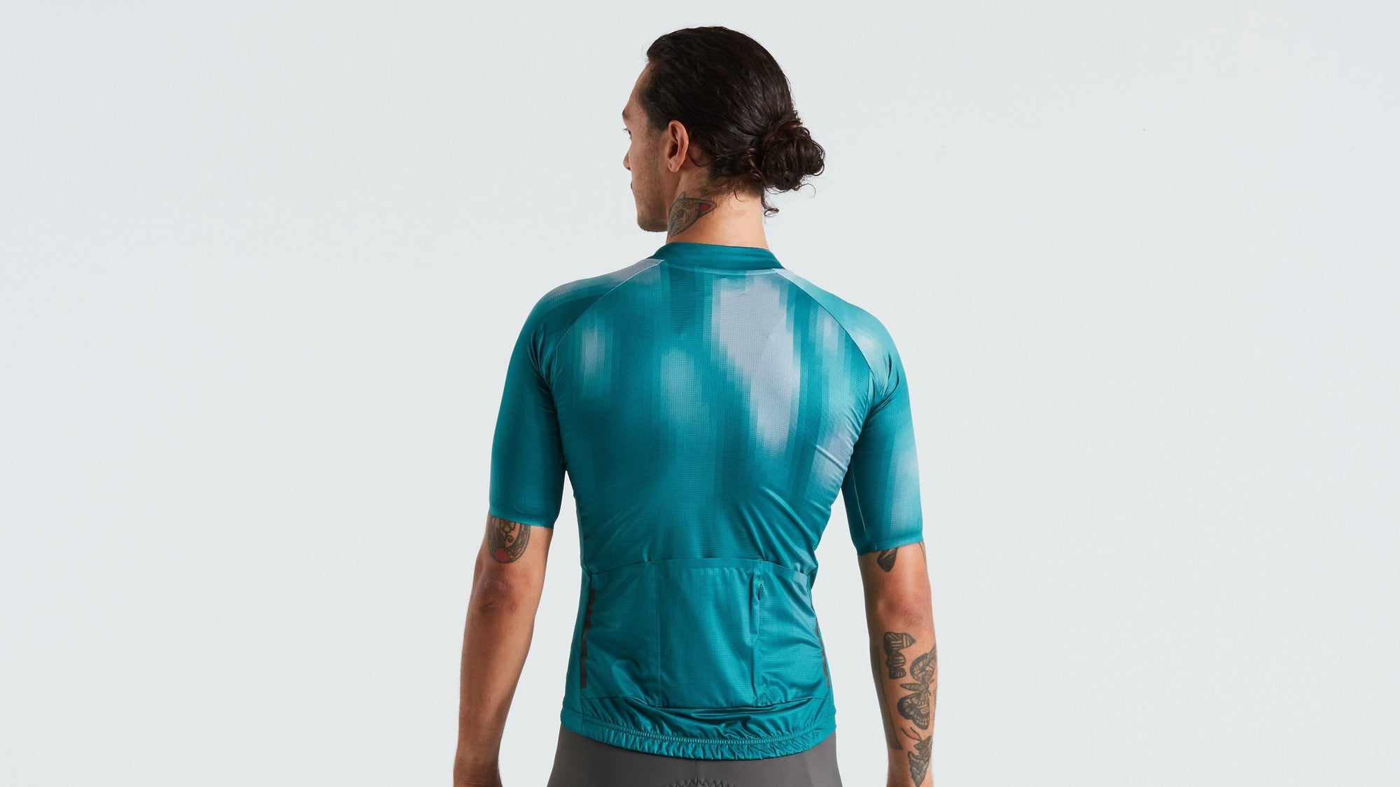 Specialized Men's SL Air Distortion Short Sleeve Jersey - Tropical Teal