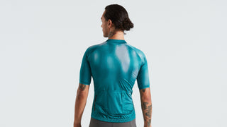 Specialized Men's SL Air Distortion Short Sleeve Jersey - Tropical Teal