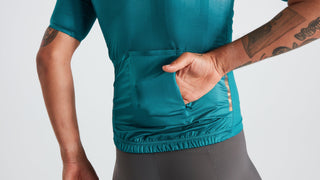 Specialized Men's SL Air Distortion Short Sleeve Jersey - Tropical Teal