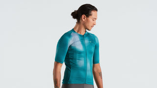 Specialized Men's SL Air Distortion Short Sleeve Jersey - Tropical Teal