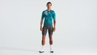 Specialized Men's SL Air Distortion Short Sleeve Jersey - Tropical Teal