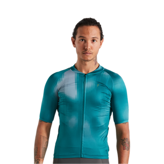 Specialized Men's SL Air Distortion Short Sleeve Jersey - Tropical Teal
