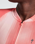 Specialized Women's SL Air Distortion Short Sleeve Jersey - Vivid Coral