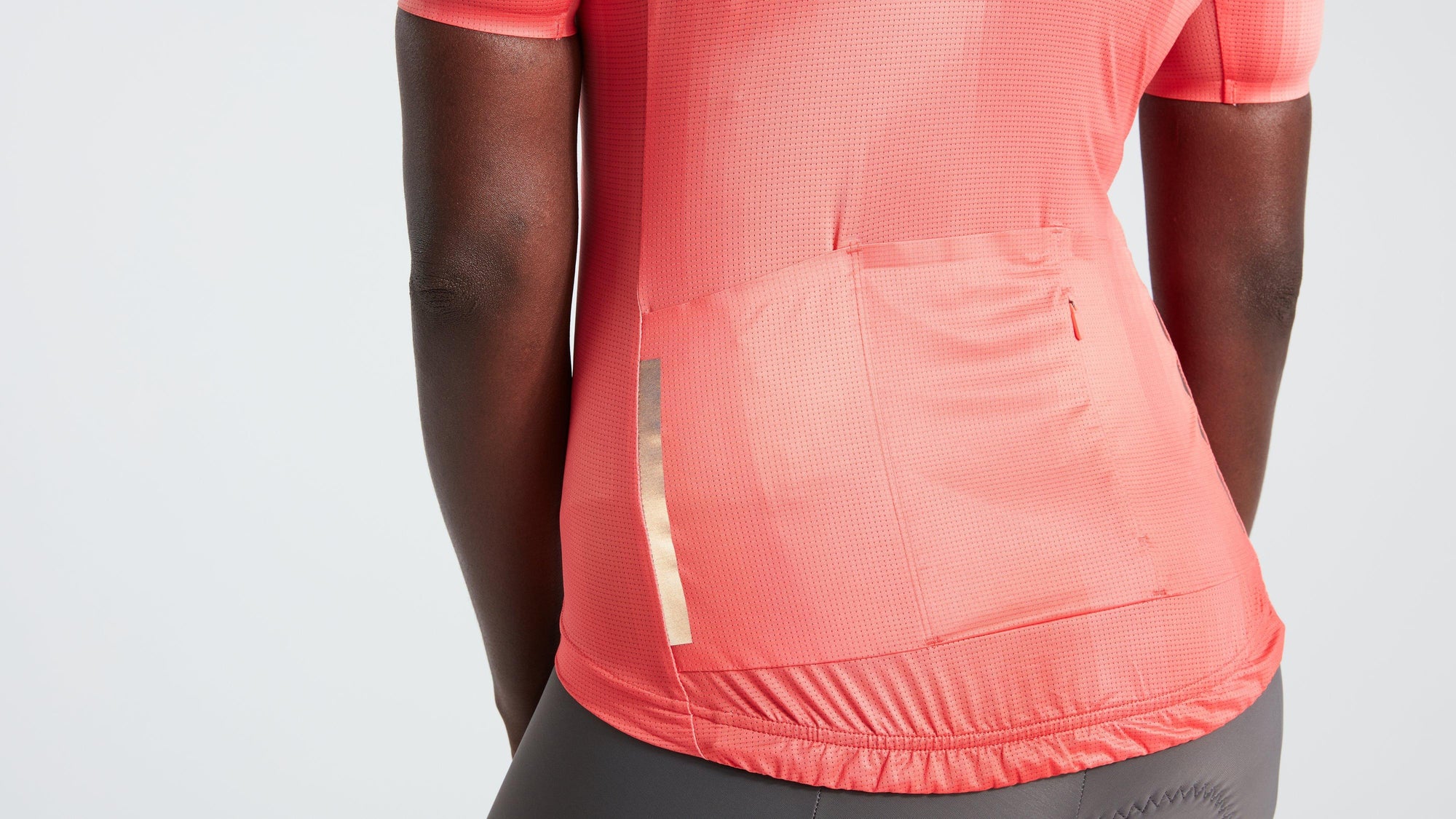 Specialized Women's SL Air Distortion Short Sleeve Jersey - Vivid Coral