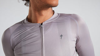Specialized Men's SL Air Solid Long Sleeve Jersey - Silver