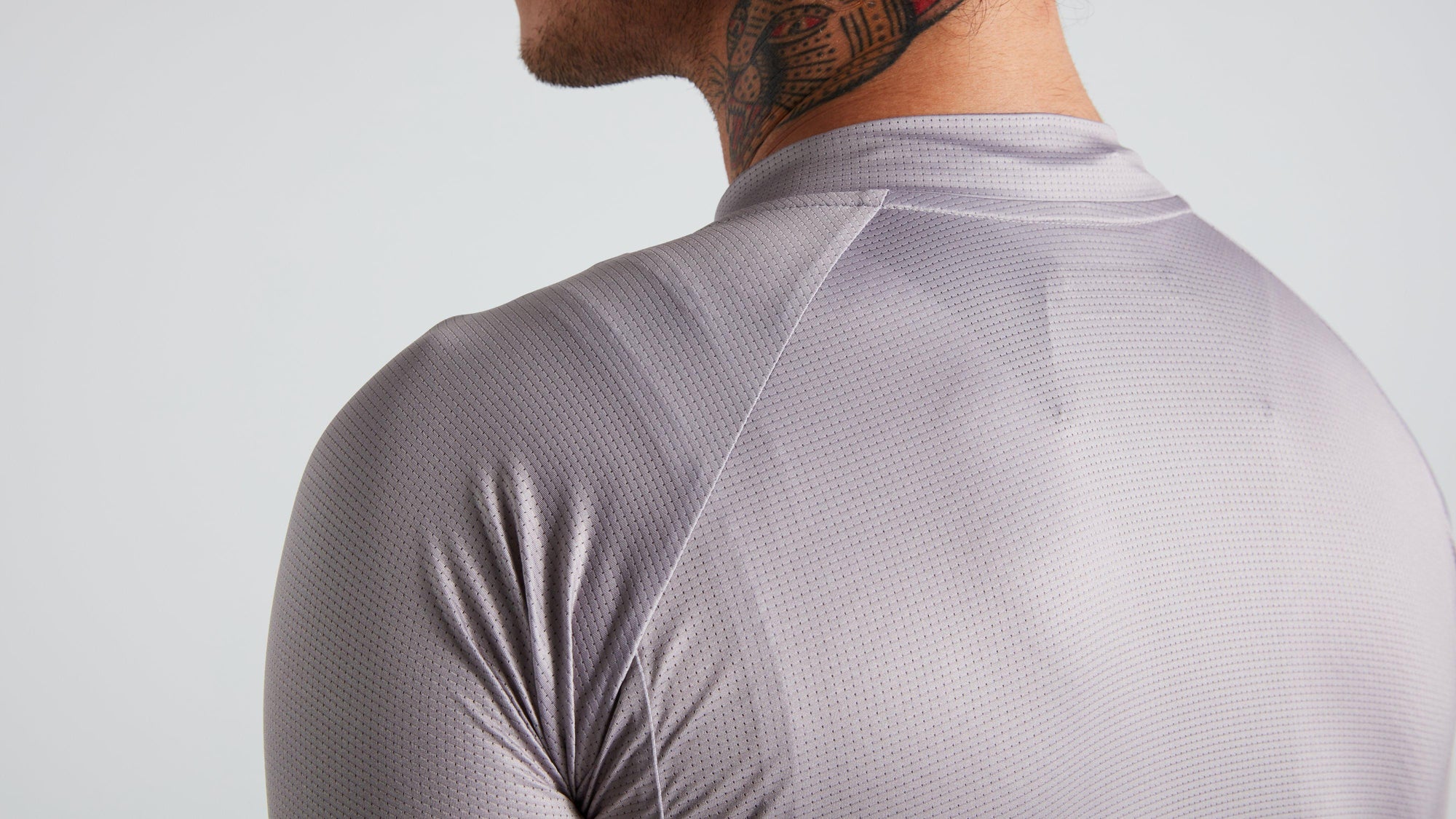 Specialized Men's SL Air Solid Long Sleeve Jersey - Silver