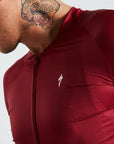 Specialized Men's SL Air Solid Short Sleeve Jersey - Maroon