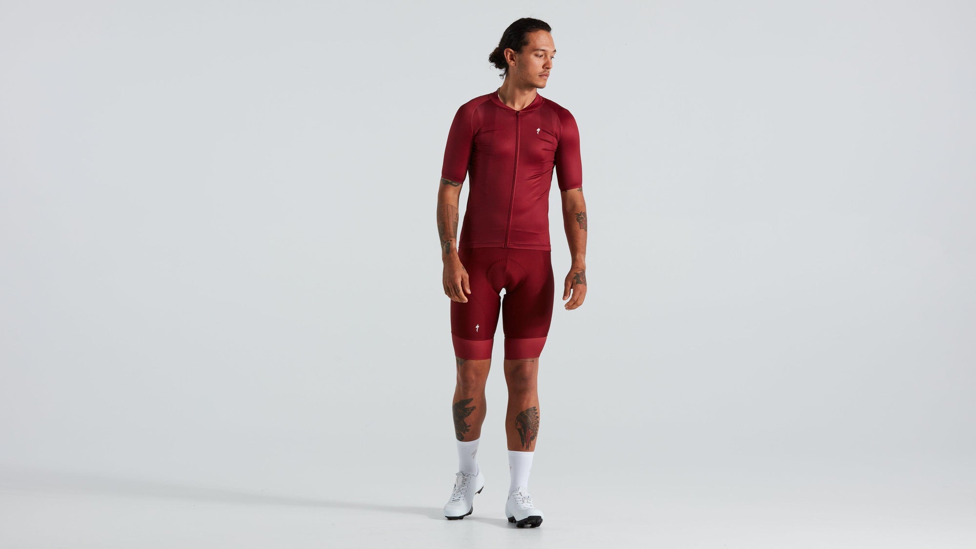 Specialized Men's SL Air Solid Short Sleeve Jersey - Maroon