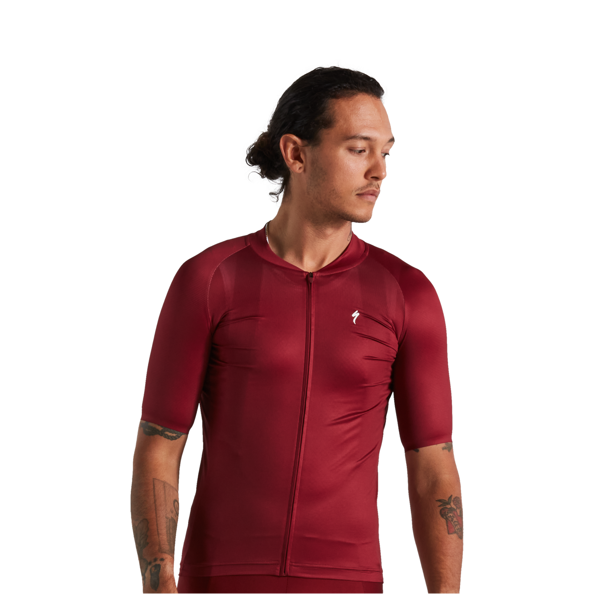 Specialized Men's SL Air Solid Short Sleeve Jersey - Maroon