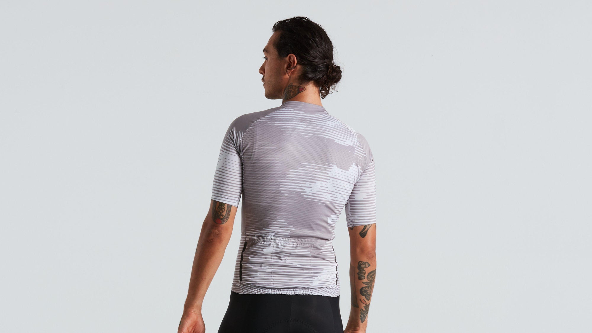 Specialized Men's SL Blur Short Sleeve Jersey - Silver