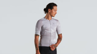 Specialized Men's SL Blur Short Sleeve Jersey - Silver
