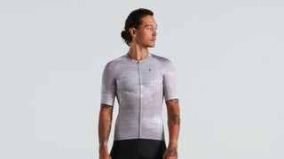 Specialized Men's SL Blur Short Sleeve Jersey - Silver