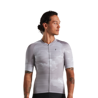 Specialized Men's SL Blur Short Sleeve Jersey - Silver