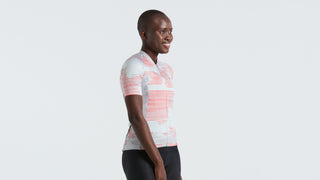 Specialized Women's SL Blur Short Sleeve Jersey - Spruce