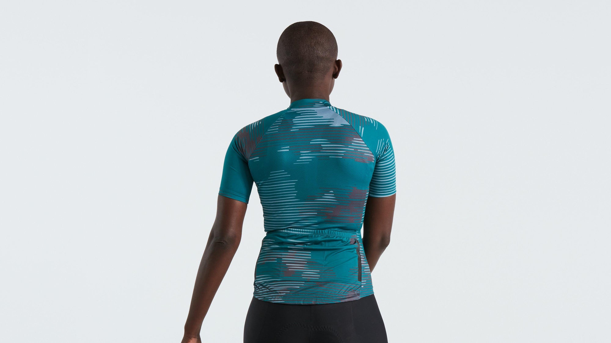Specialized Women's SL Blur Short Sleeve Jersey - Tropical Teal