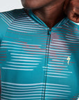 Specialized Women's SL Blur Short Sleeve Jersey - Tropical Teal
