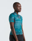 Specialized Women's SL Blur Short Sleeve Jersey - Tropical Teal