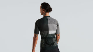Specialized Men's SL+ Logo Stripe Short Sleeve Jersey - Dark Moss Green